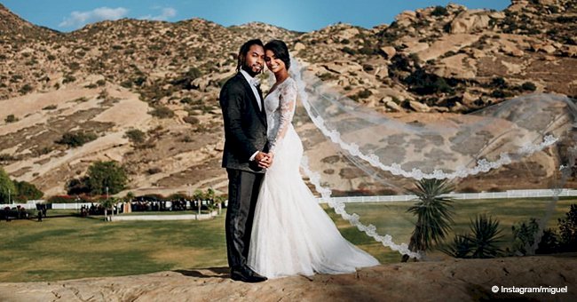 Miguel marries longtime girlfriend Nazanin Mandi in a 'truly magical' ceremony