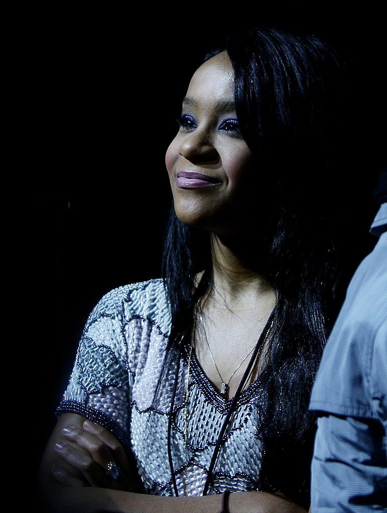 Bobbi Kristina at a Whitney Houston concert in Milan, Italy on May 3, 2010 | Photo: Getty Images