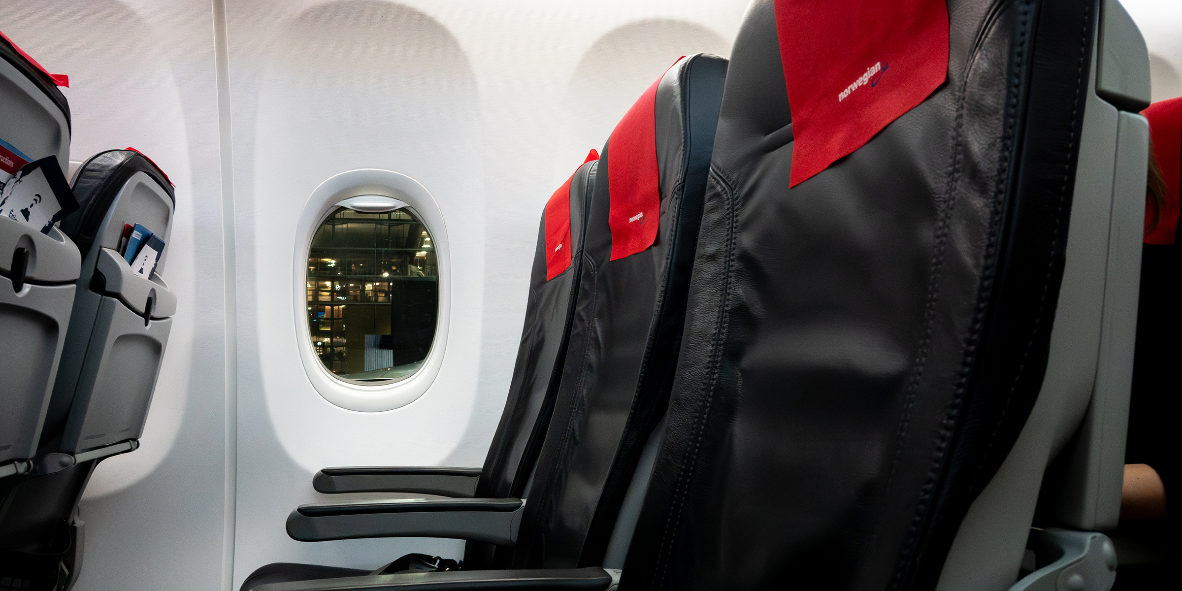 An internal view of an airplane | Source: Getty Images