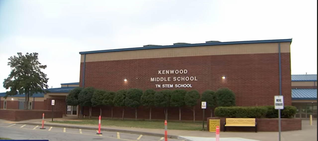 Kenwood Middle School seen in video dated March 29, 2026 | Source: YouTube/@newschannel5