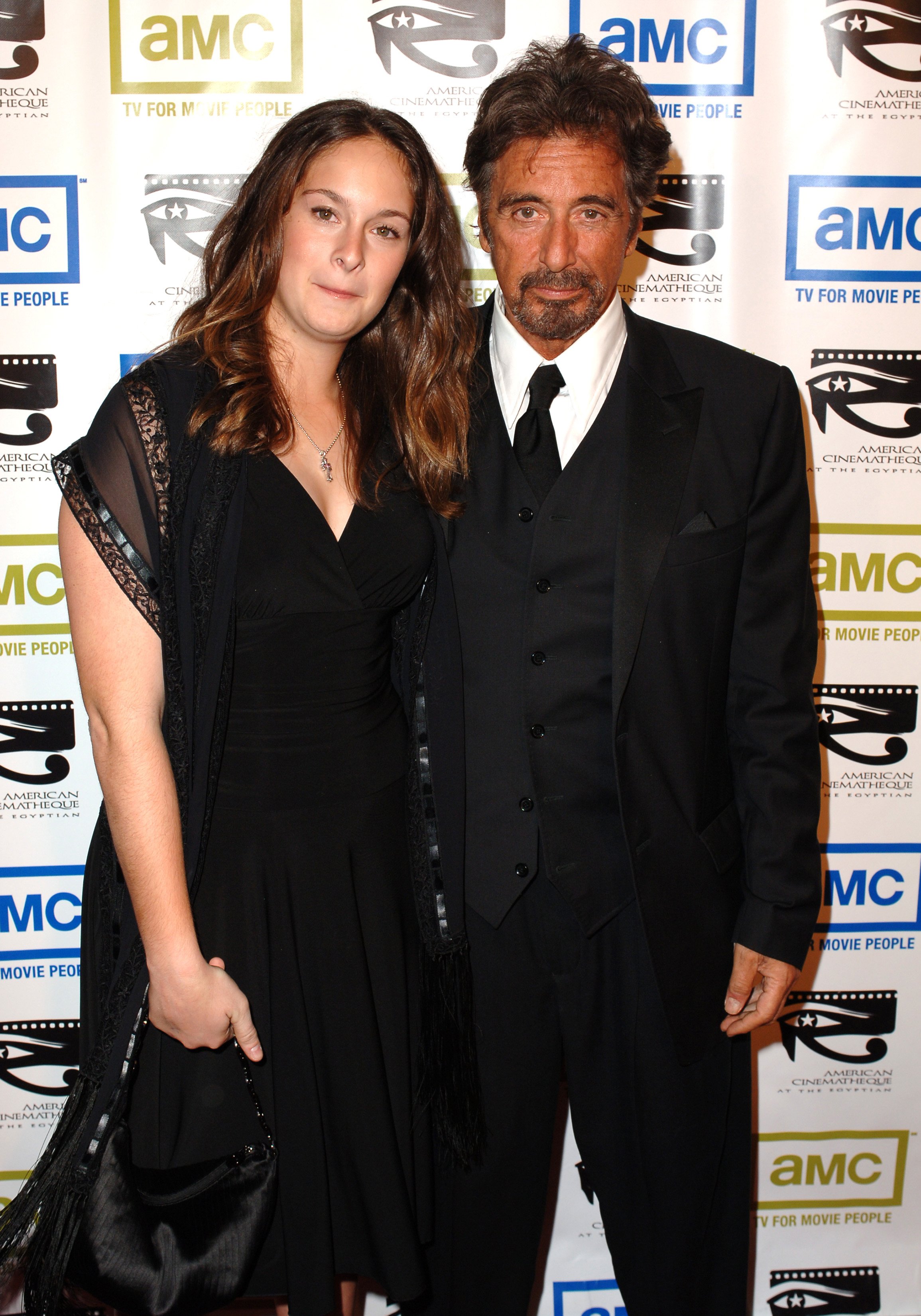 Al Pacino mit der Tochter Julie Marie Pacino | Quelle: Getty Images
