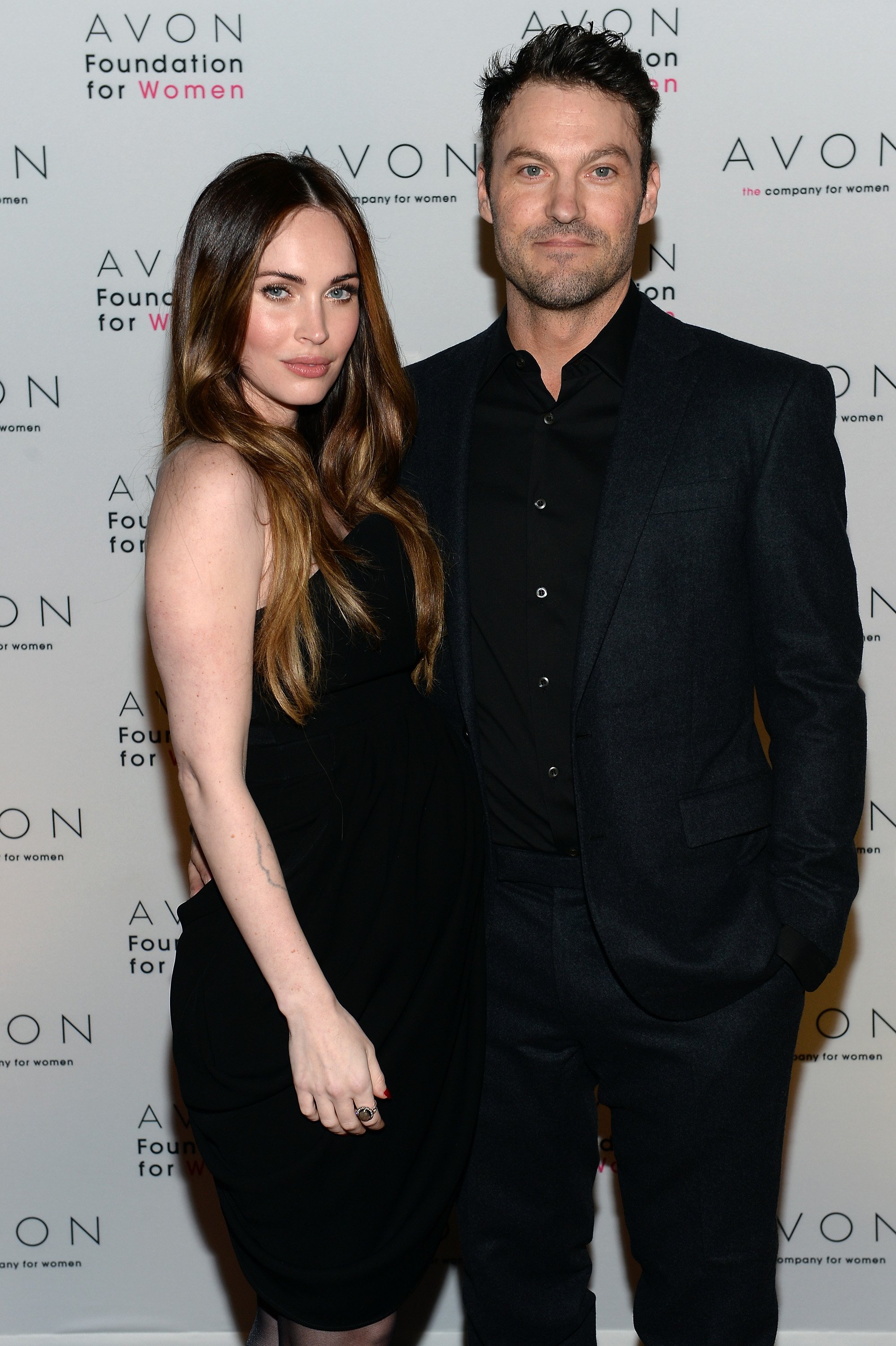 Megan Fox and Brian Austin Green at The Morgan Library & Museum in New York City on November 25, 2013. | Source: Getty Images.