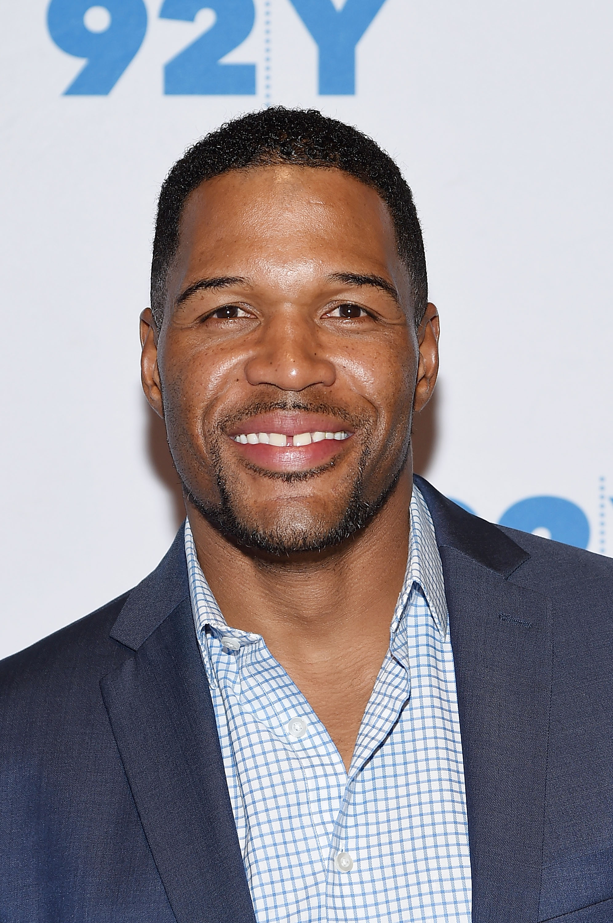 Michael Strahan poses at 92nd Street Y on May 23, 2017 in New York City | Source: Getty Images