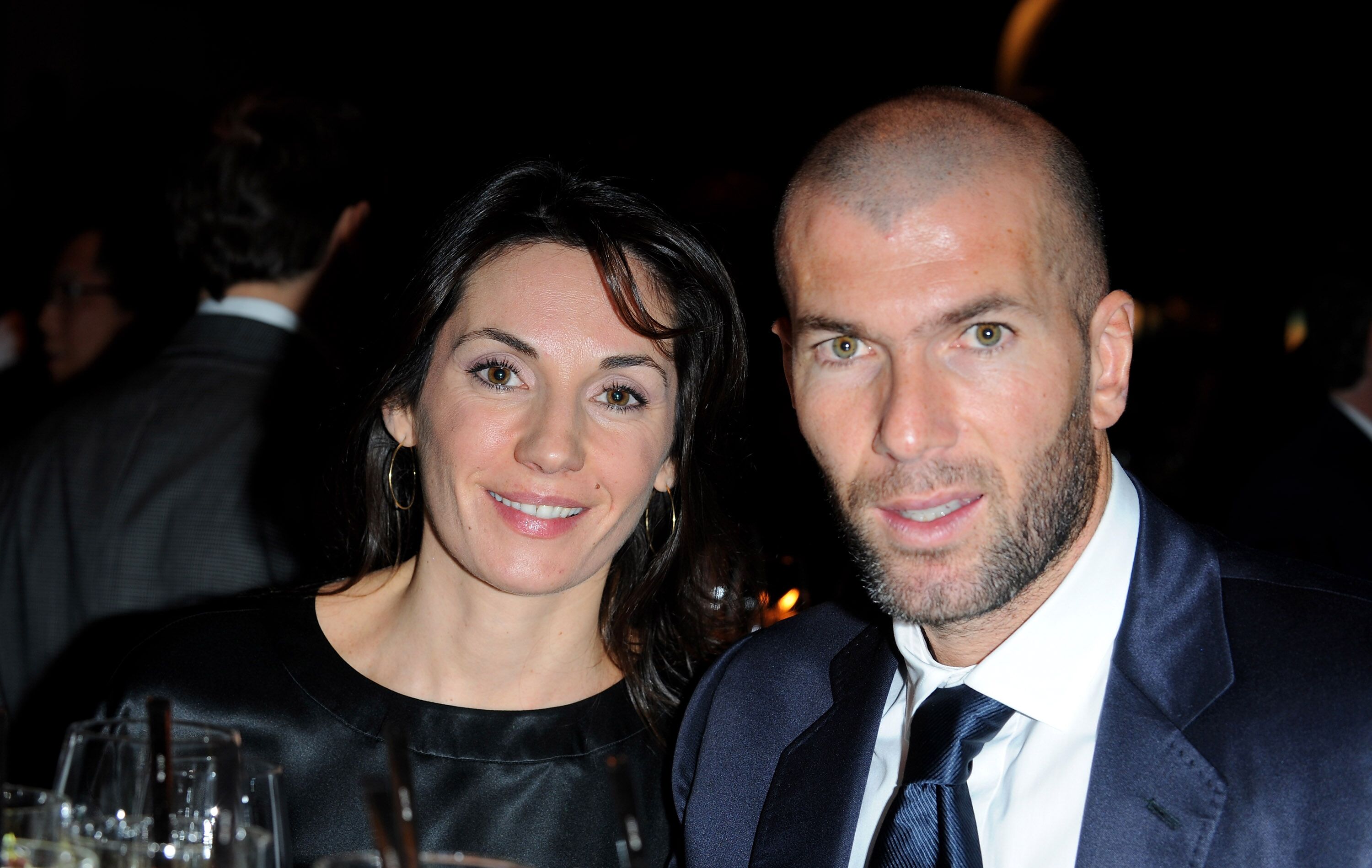 Véronique Zidane et Zinedine Zidane assistent à la fête de la CBI à Schaffhouse. | Photo : GettyImage