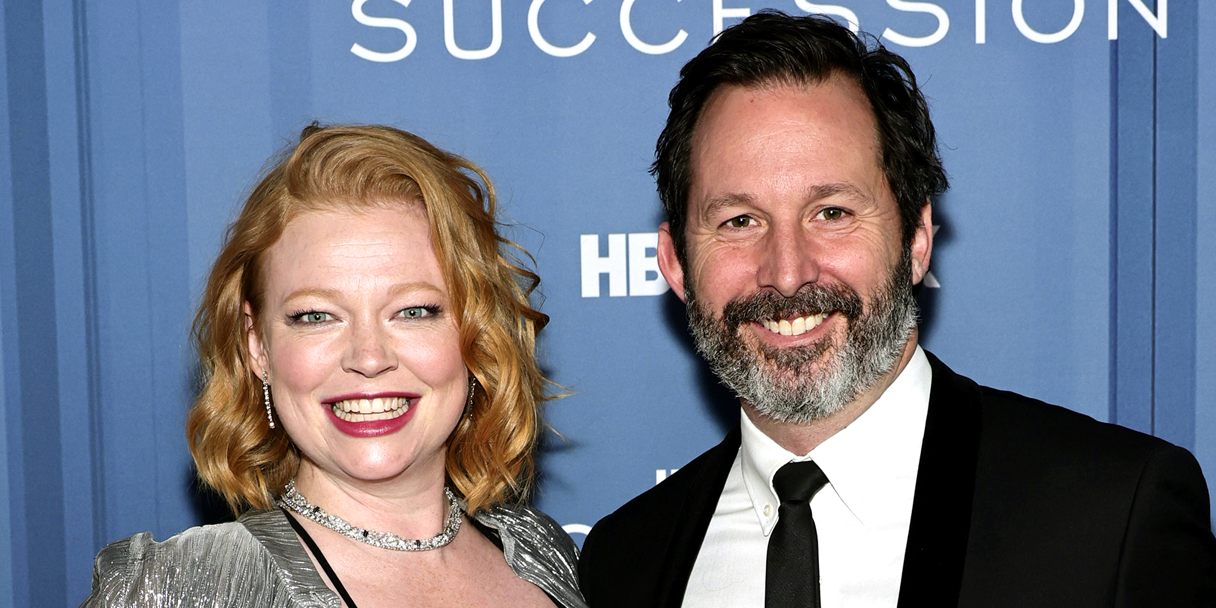Sarah Snook and her husband Dave Lawson | Source: Getty Images