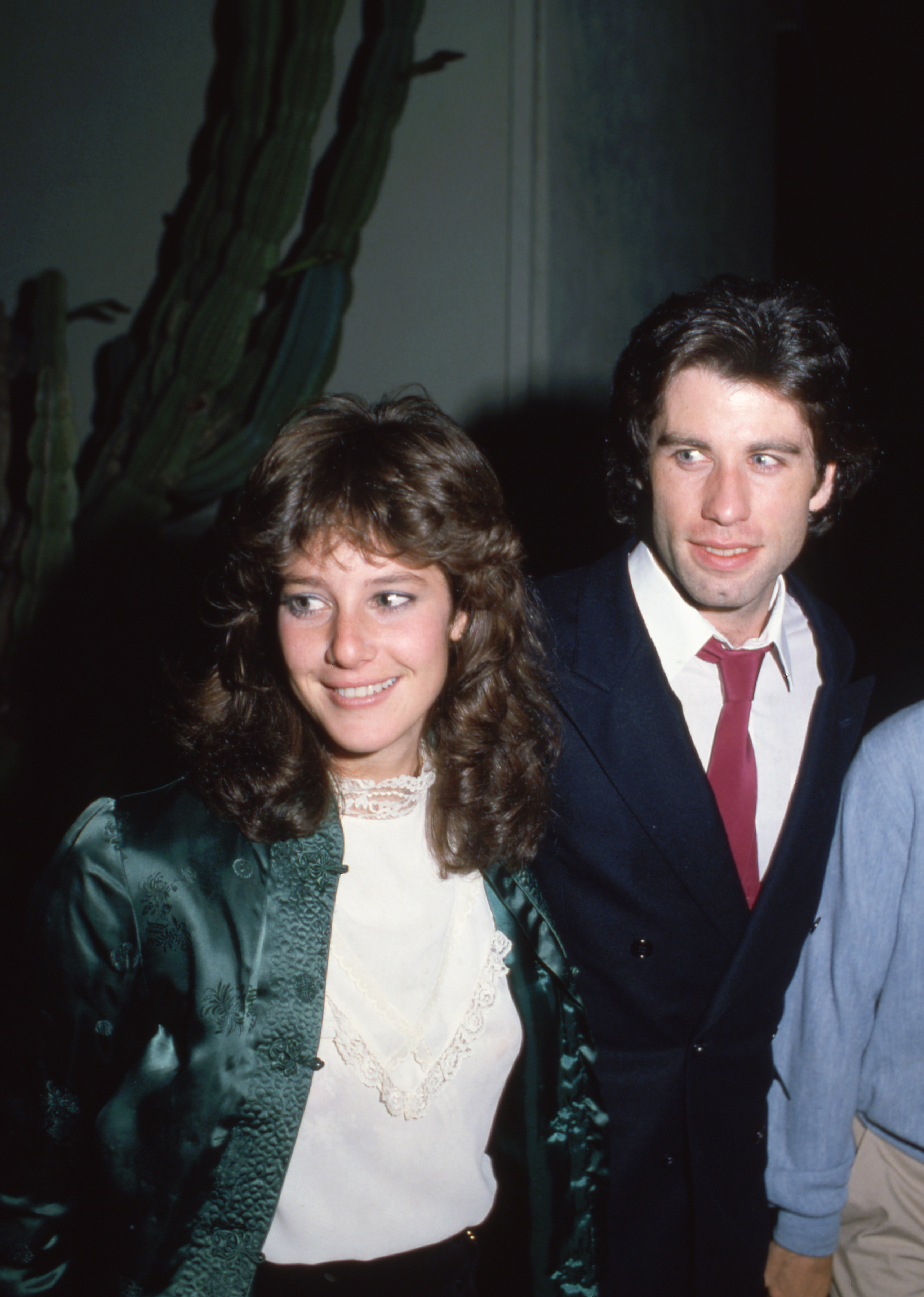 The "Urban Cowboy" actress and John Travolta circa 1980. | Source: Getty Images