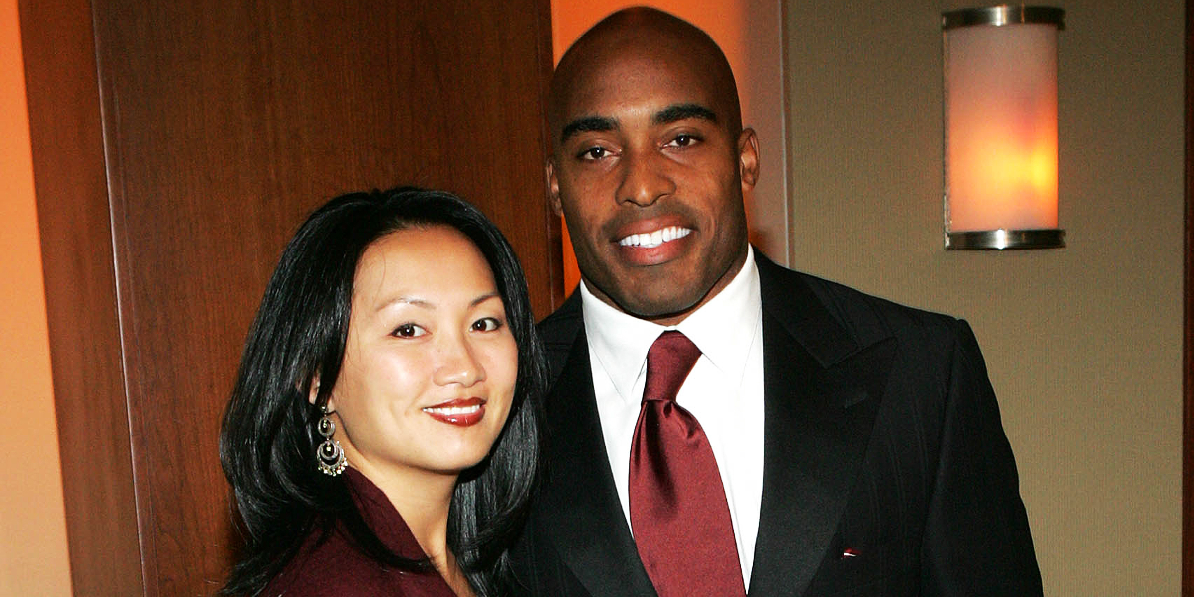 Ginny Cha and Tiki Barber | Source: Getty Images