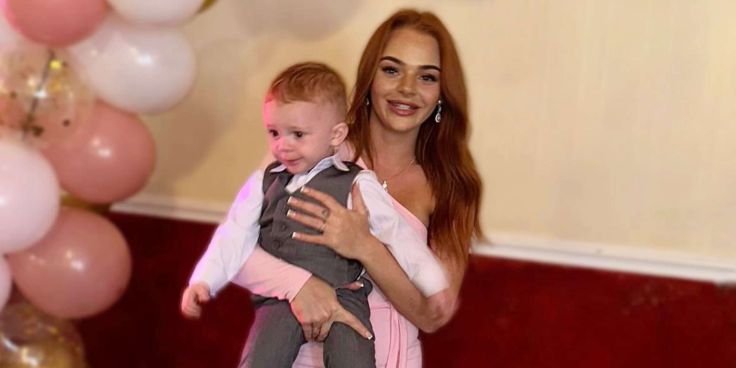 Georgia-Leigh Gardiner and her son, Arlo | Source: Instagram/georgia_gardiner