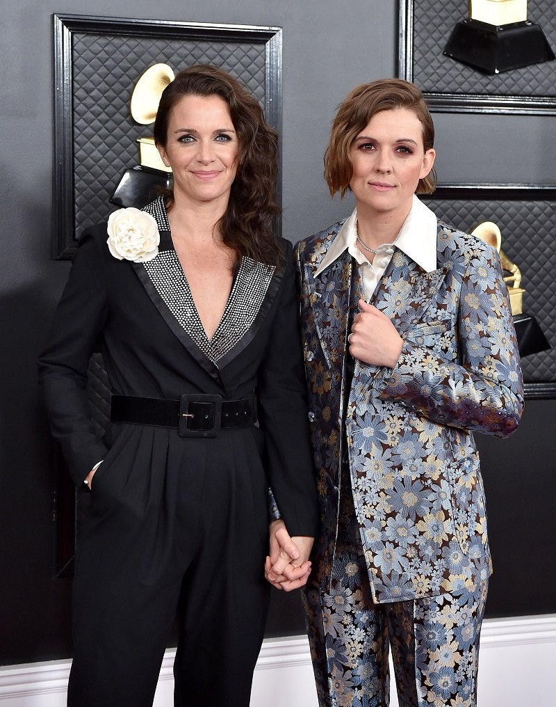 Catherine Shepherd and Brandi Carlile on January 26, 2020 in Los Angeles, California | Photo: Getty Images