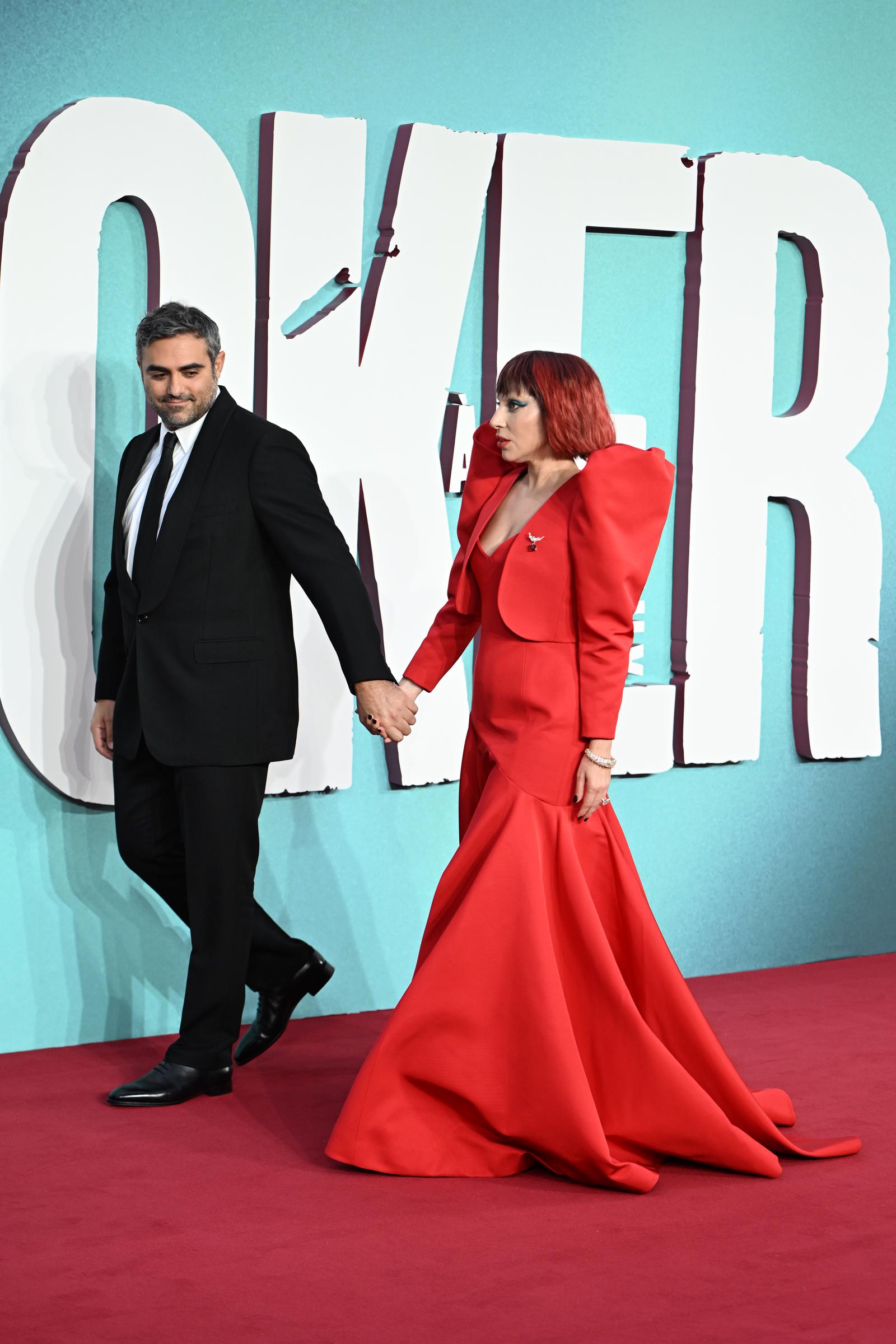 Michael Polansky and Lady Gaga. | Source: Getty Images