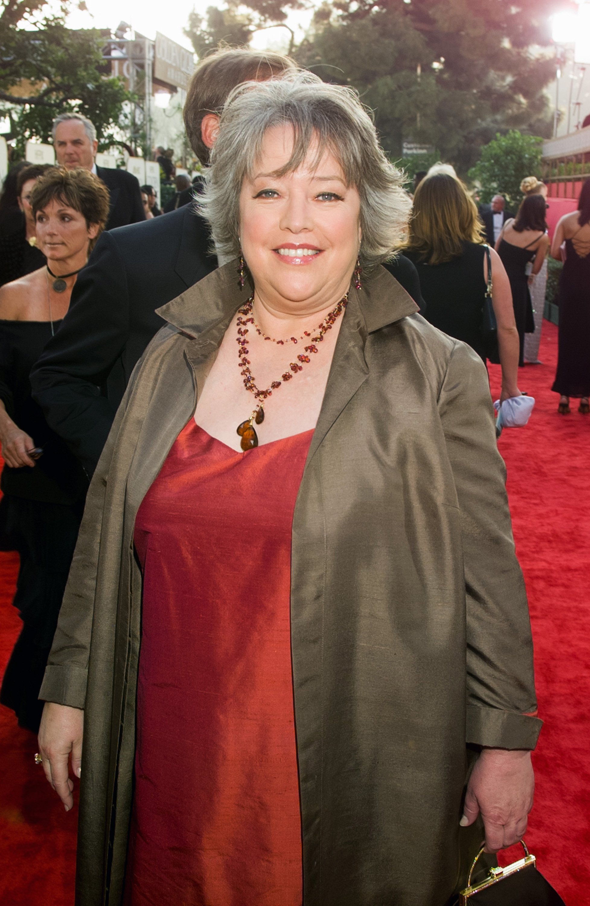 Kathy Bates at the 60th Annual Golden Globe Awards on January 19, 2003, in Beverly Hilton. | Source: Paul Drinkwater/NBCU Photo Bank/NBCUniversal/Getty Images