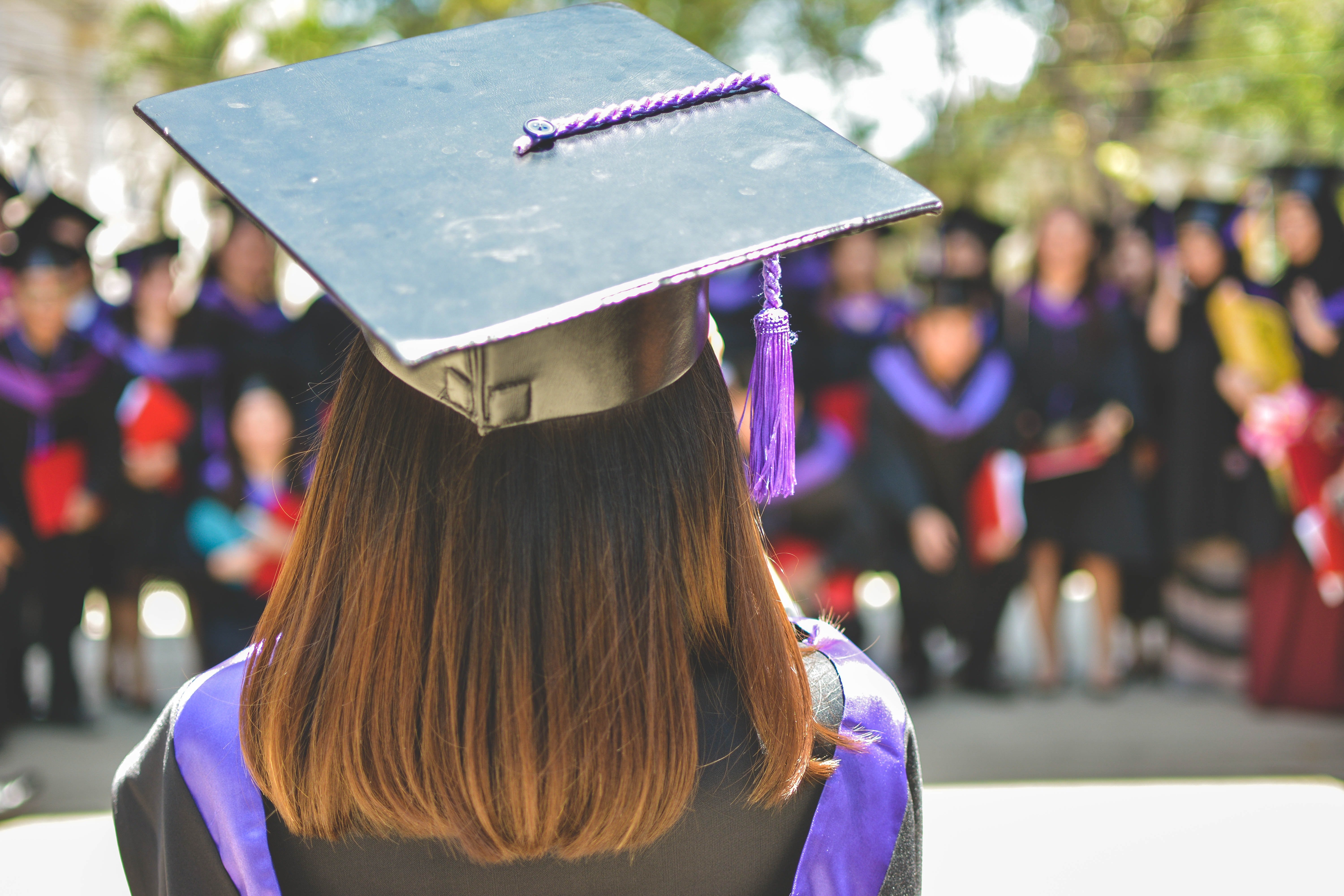 OP is hell-bent on graduating with a business degree to claim her inheritance | Photo: Unsplash 