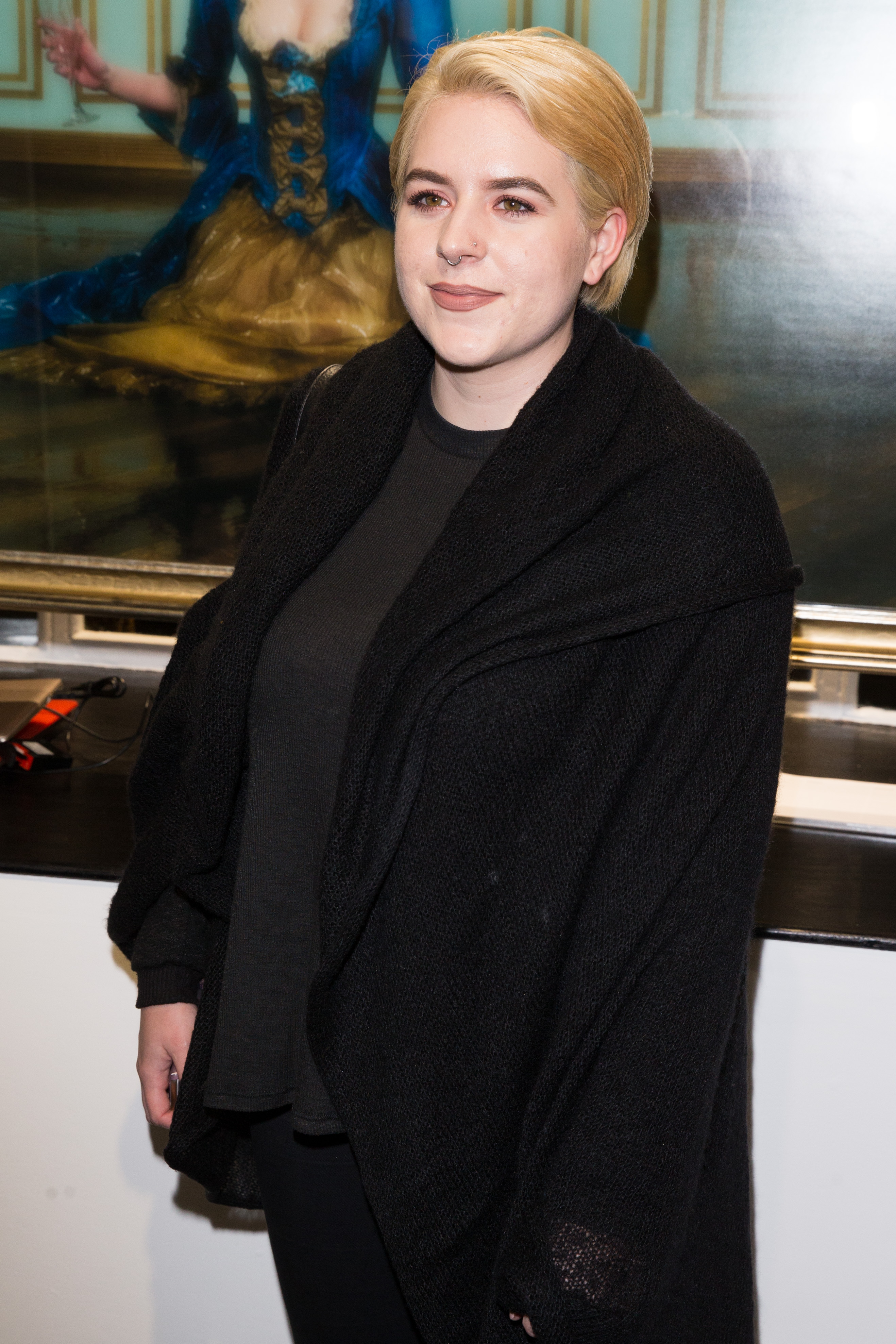 Bella Cruise at the private viewing of Tyler Shields: Decadence on February 3, 2016, in London, England | Source: Getty Images