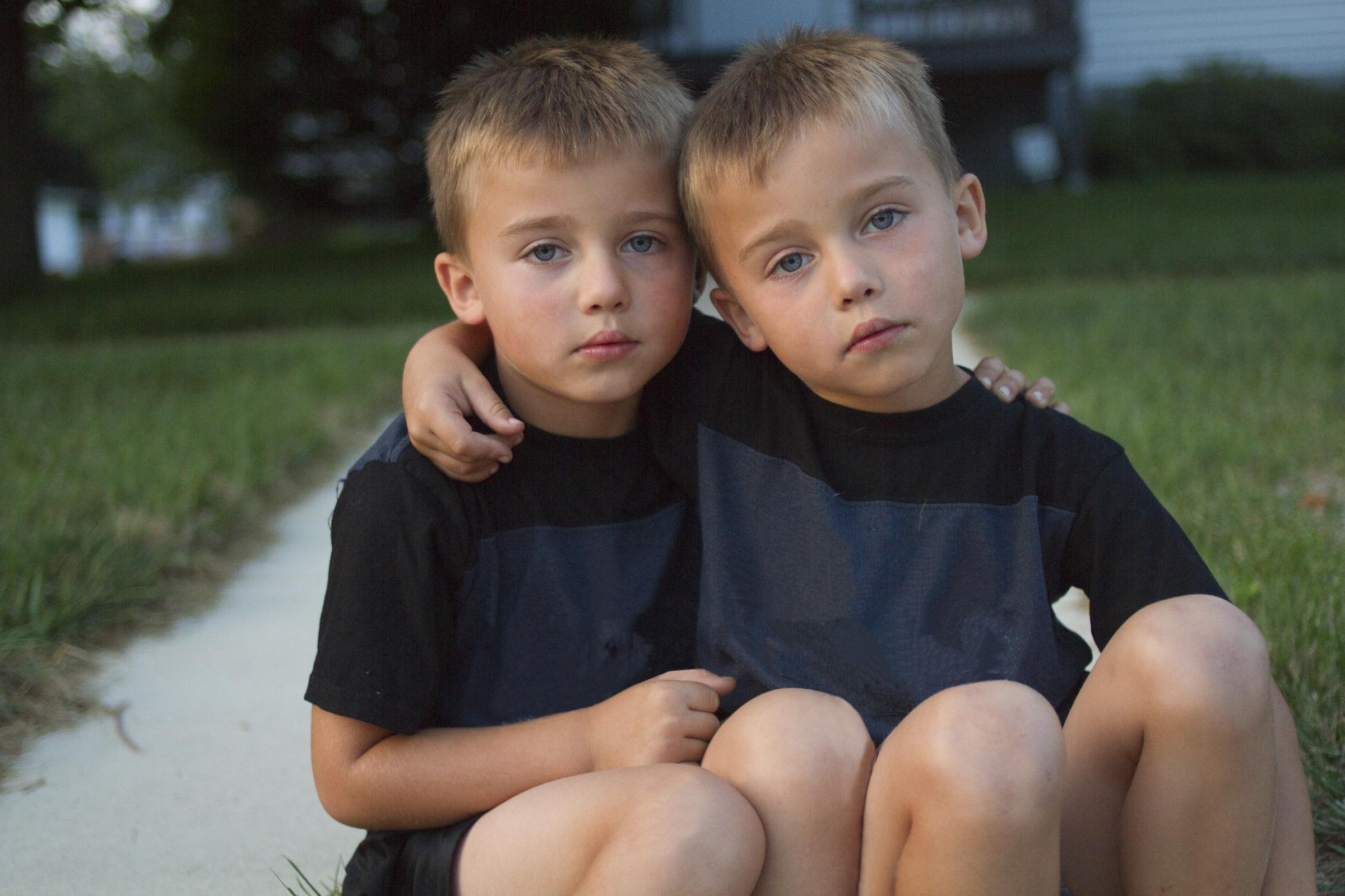 Two identical looking boys | Source: GettyImages