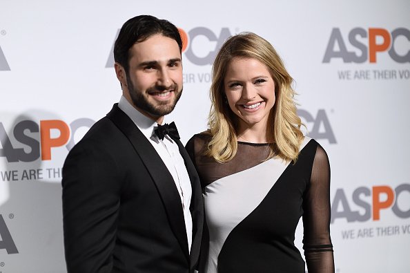 Max Shifrin (L) and Sara Haines attend ASPCA'S 18th Annual Bergh Ball honoring Edie Falco and Hilary Swank at The Plaza Hotel on April 9, 2015, in New York City. | Source: Getty Images.