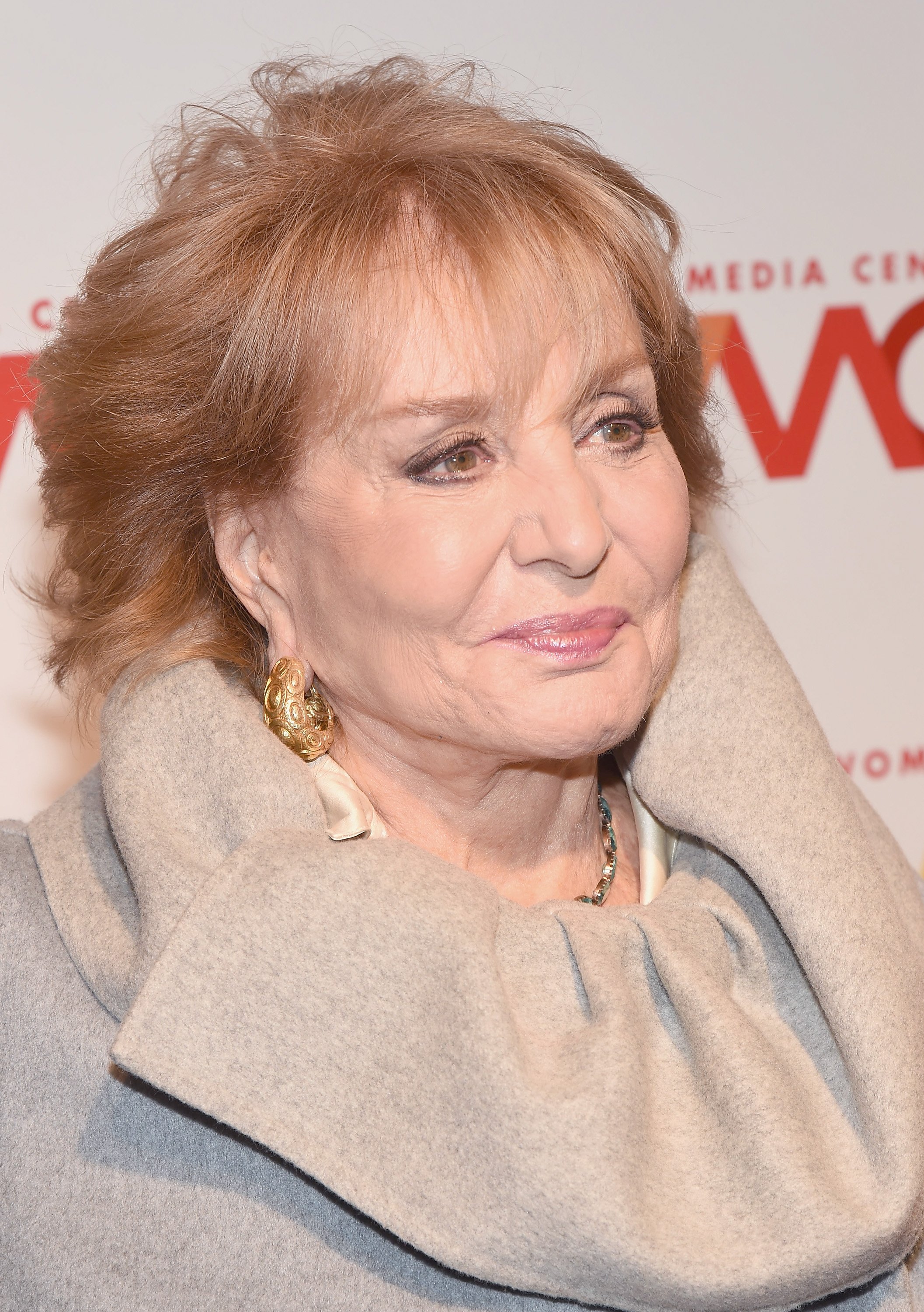 Barbara Walters during the 2014 Women's Media Awards at Capitale on October 29, 2014 in New York City. / Source: Getty Images