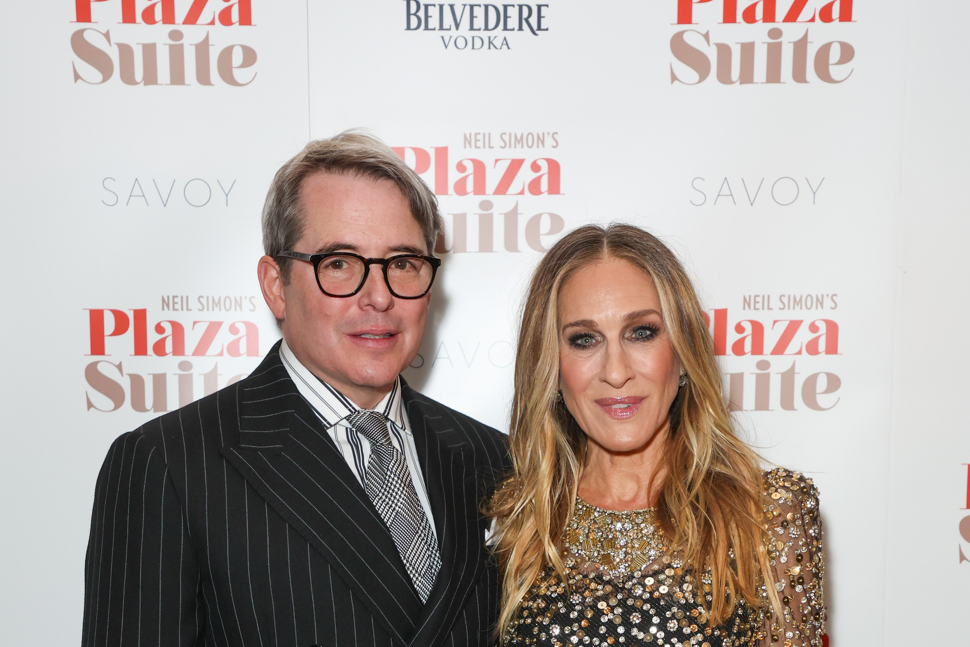 Matthew Broderick and Sarah Jessica Parker on January 28, 2024, in London, England. | Source: Getty Images