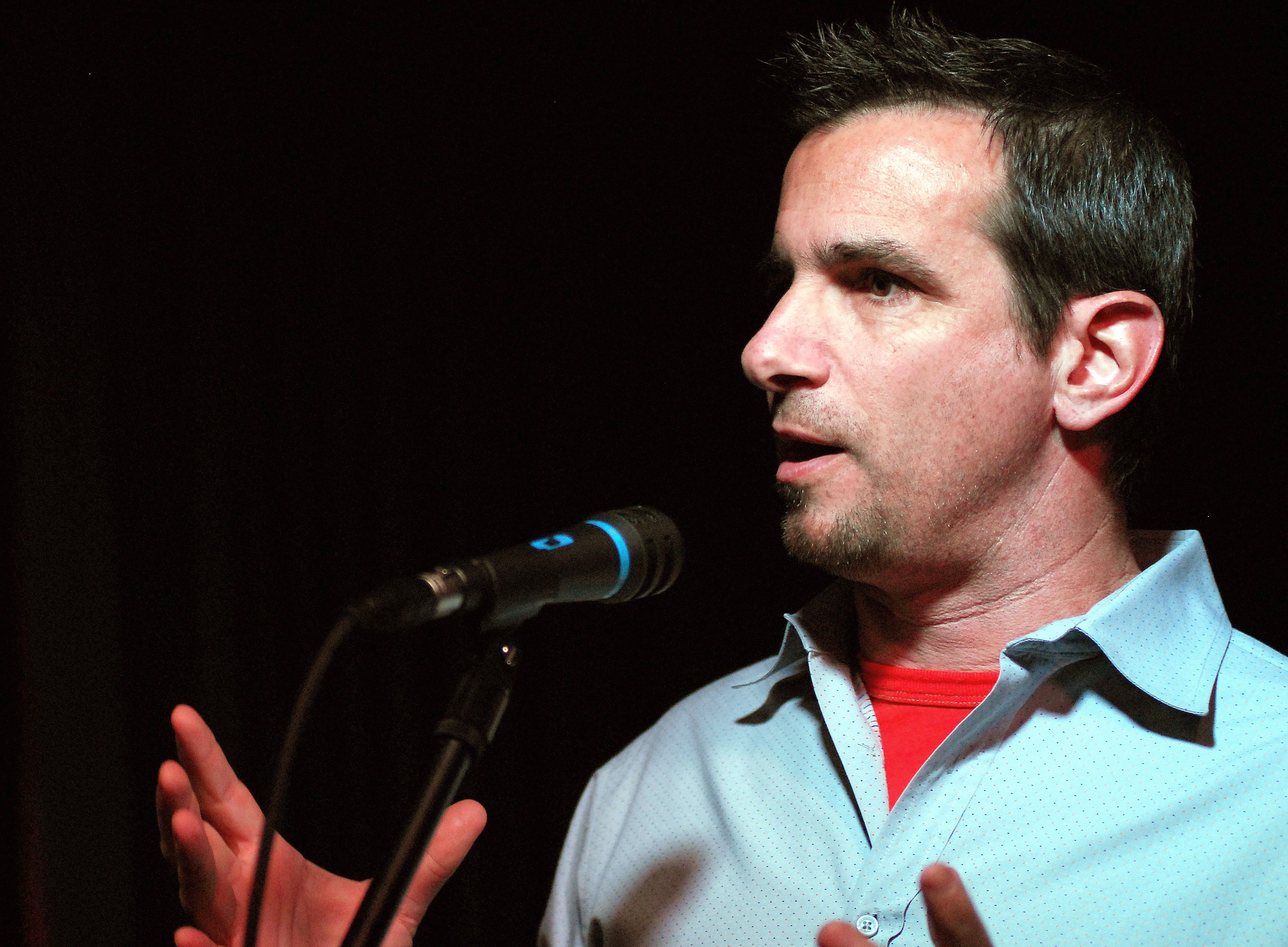 Neil Giuliano speaks at the GLAAD Media Nominations Announcement at Side Bar during the Sundance Film Festival on January 21, 2007, in Park City, Utah | Source: Getty Images