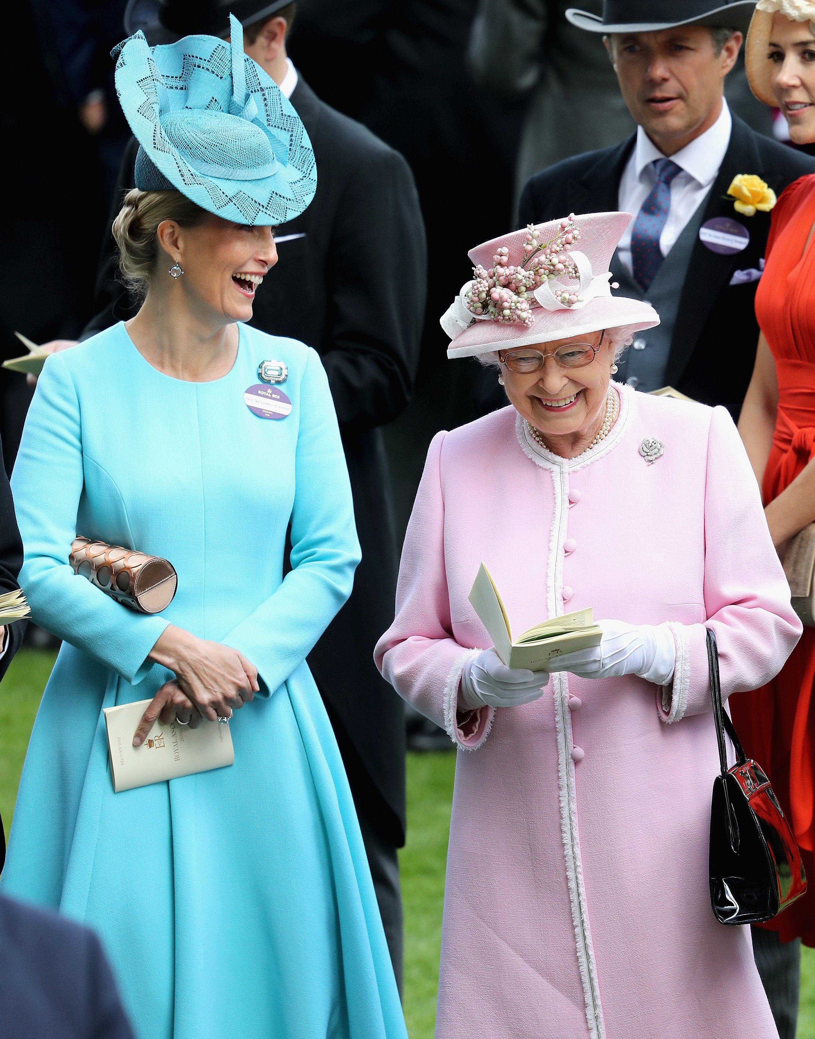 Queen Elizabeth II and Sophie, Countess of Wessex attend the second day of Royal Ascot at Ascot Racecourse on June 15, 2016 in Ascot, England | Source: Getty Images 