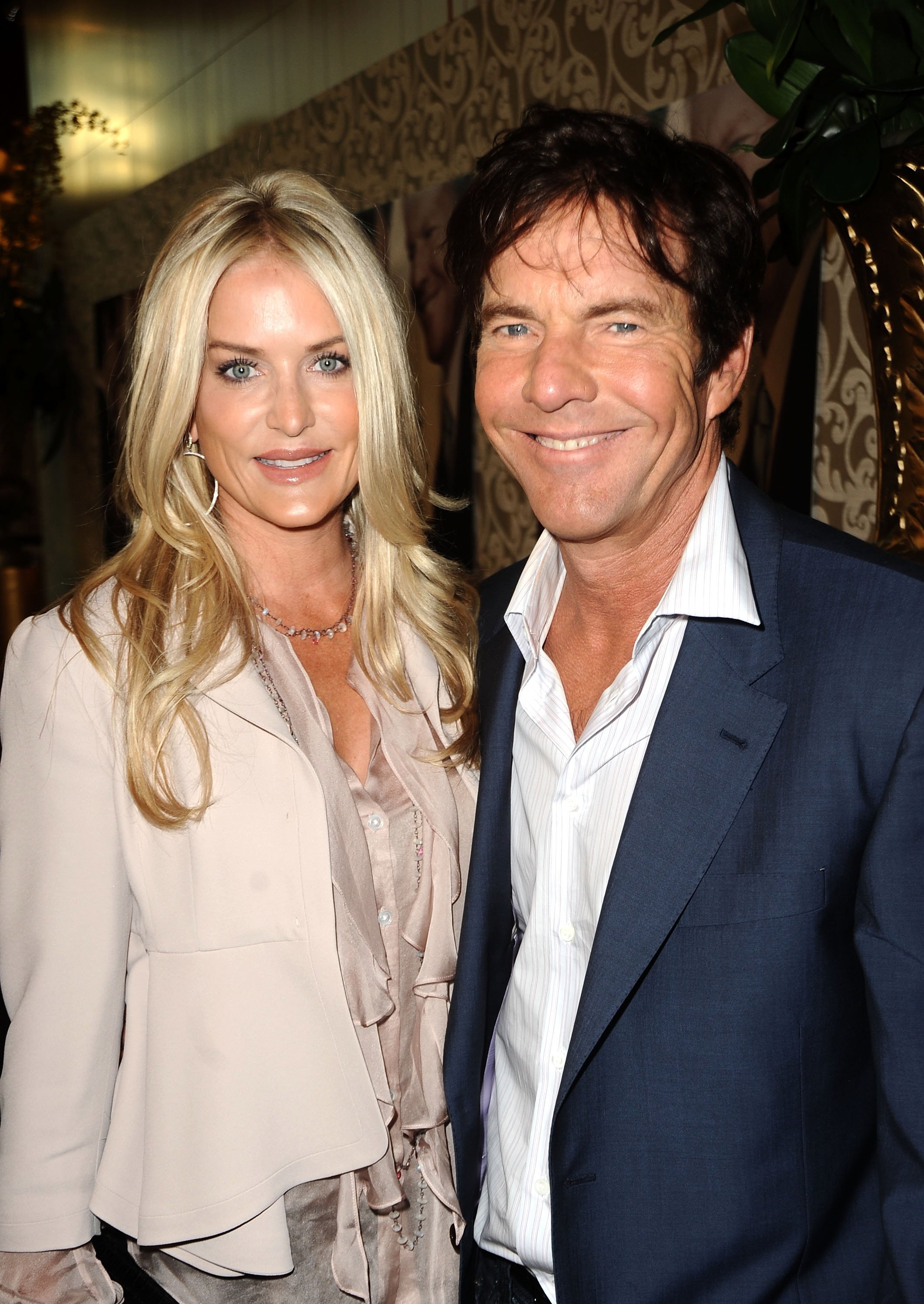 Dennis Quaid and Kimberly Buffington at the HBO premiere of The Special Relationship held at Directors Guild Of America on May 19, 2010, in Los Angeles | Source: Getty Images
