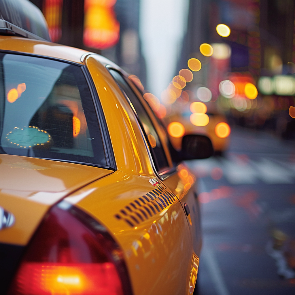 A side view of a cab | Source: Midjourney