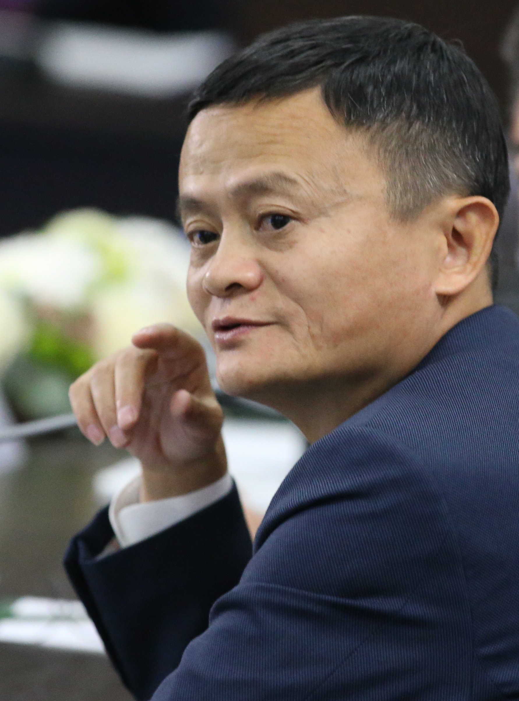 Alibaba's Chairman Jack Ma attending the Russian-Chinese meeting at the Eastern Economic Forum in Vadivostok, Russia | Photo: Getty Images