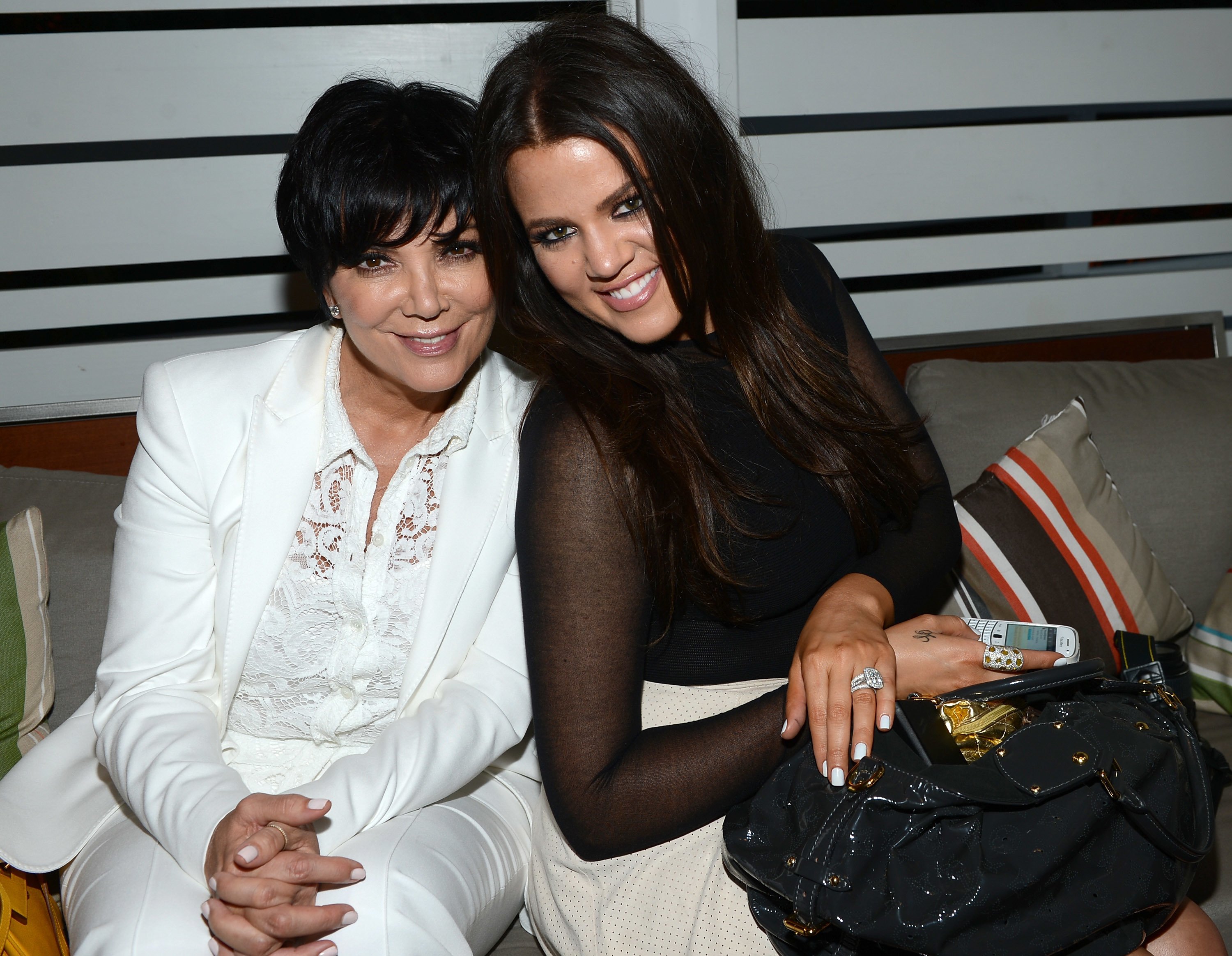 Kris Jenner and Khloe Kardashian at the 2012 Seventeen Magazine's September Issue Celebration | Source: Getty Images