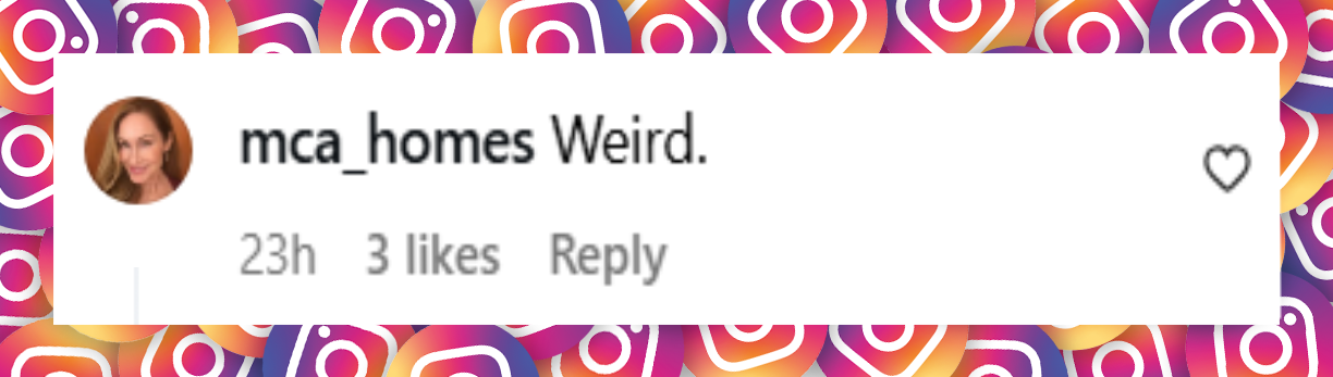 A netizen's comment about Donald Trump and Erika Kirk's exchange at the Oval Office on November 10, 2025 | Source: Instagram/foxnews