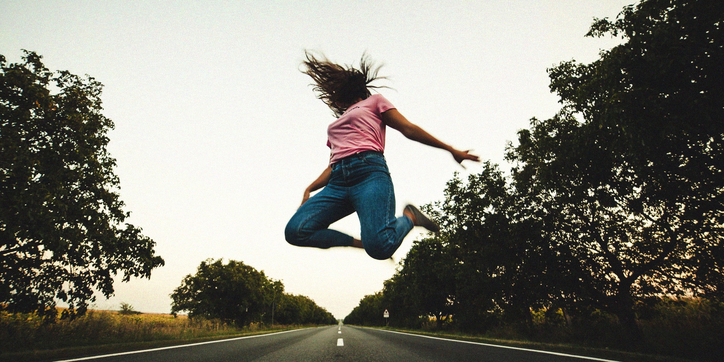Unsplash | Woman jumping
