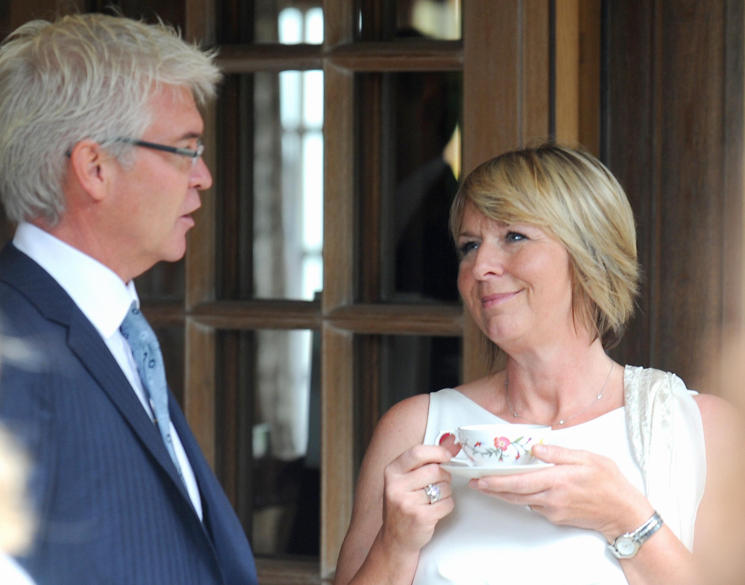 Phillip Schofield and Fern Britton during the Prince's Trust reception on 8 September 2009 in Gloucestershire, England. | Source: Getty Images