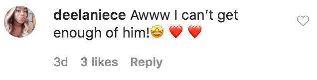 A fan commented on Tamron Hall’s video of her son Moses eating a strawberry | Source: Instagram.com/tamronhall