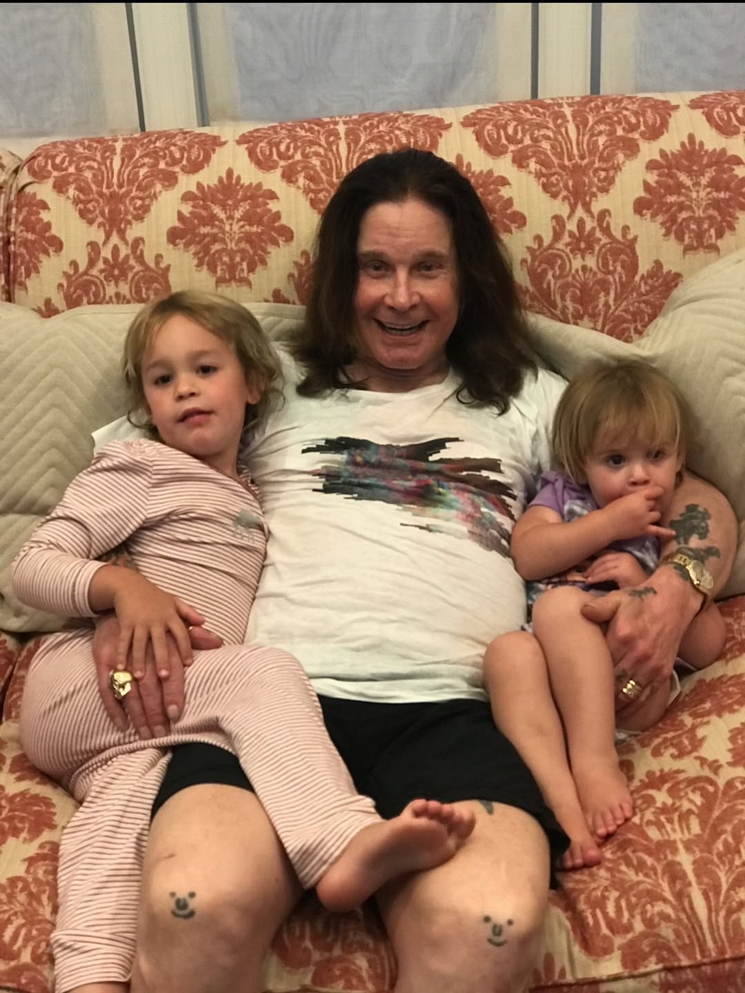 Andy Rose and Ozzy Osbourne from a post dated July 24, 2025. | Source: Instagram/lisastelly