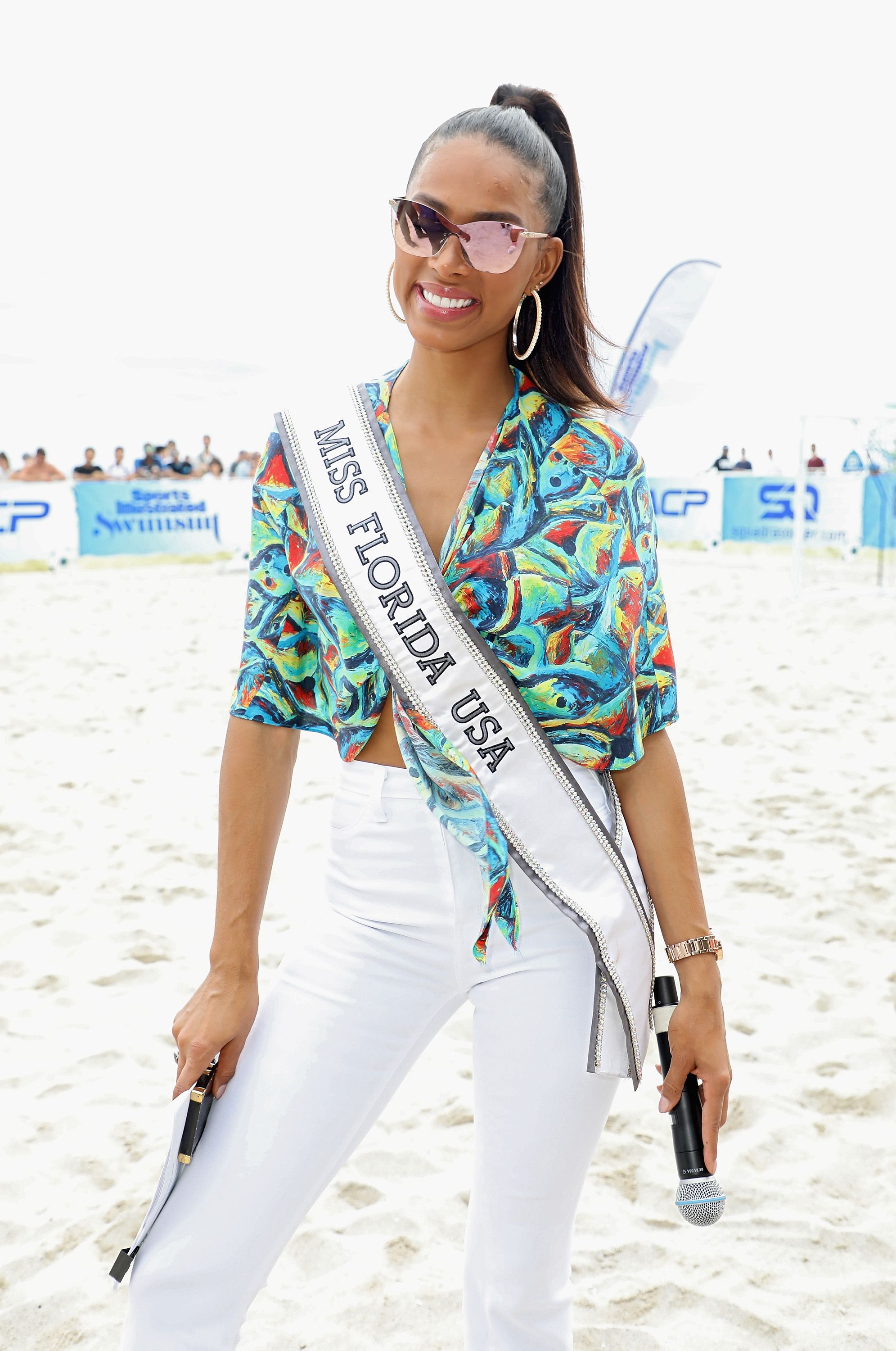 Genesis Davila attends the 1st Annual Celebrity Beach Soccer Presented By GACP Sports & Sports Illustrated at W South Beach on November 17, 2018 in Miami Beach. | Photo: Getty Images.