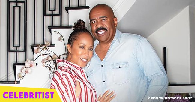 Steve Harvey shares romantic video with wife Marjorie following divorce rumors