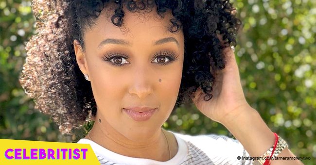 Tamera Mowry breaks down in tears after saying she was bullied for 'being kind'