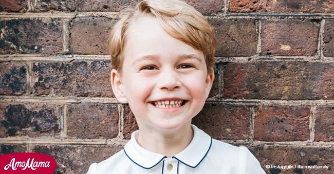 The tiny detail in Prince George's birthday portrait we all might have missed
