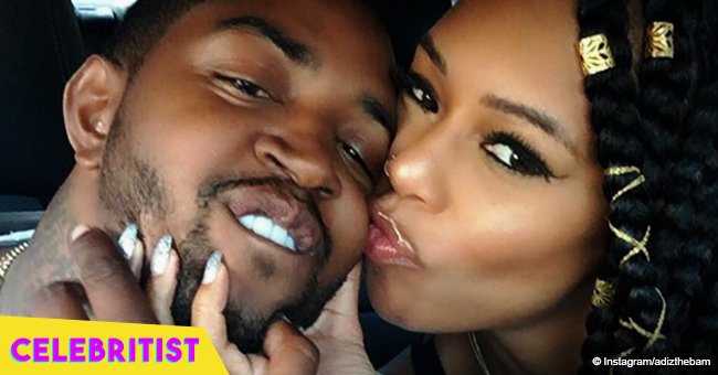 Lil Scrappy and Bambi share adorable one-week photo shoot of their son