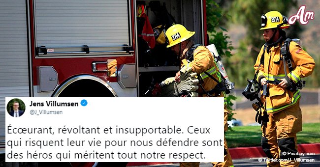 Paris: Grâce à sa combinaison, un pompier survit miraculeusement après avoir été aspergé d'acide sulfurique 