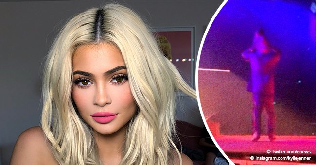 Kylie Jenner shares adorable video of Travis Scott bringing daughter Stormi on stage while on tour