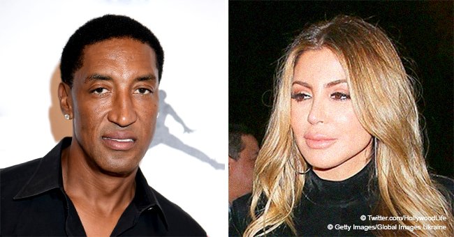 Larsa Pippen stuns in black velvet romper after filing for divorce from NBA legend Scottie Pippen