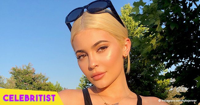 Kylie Jenner and baby daughter rock flower crowns in adorable Snapchat pic