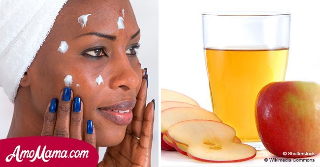 Apple cider vinegar can help you to get rid of skin problems and make your face beautiful