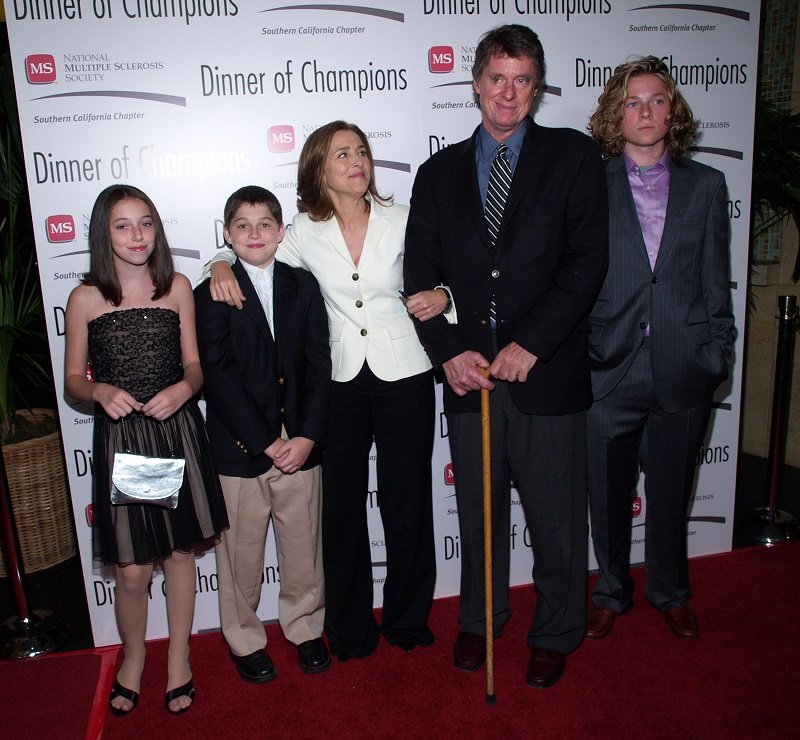 Meredith Vieira, her husband Richard Cohen, and their children in September 2005 | Photo: Getty Images 