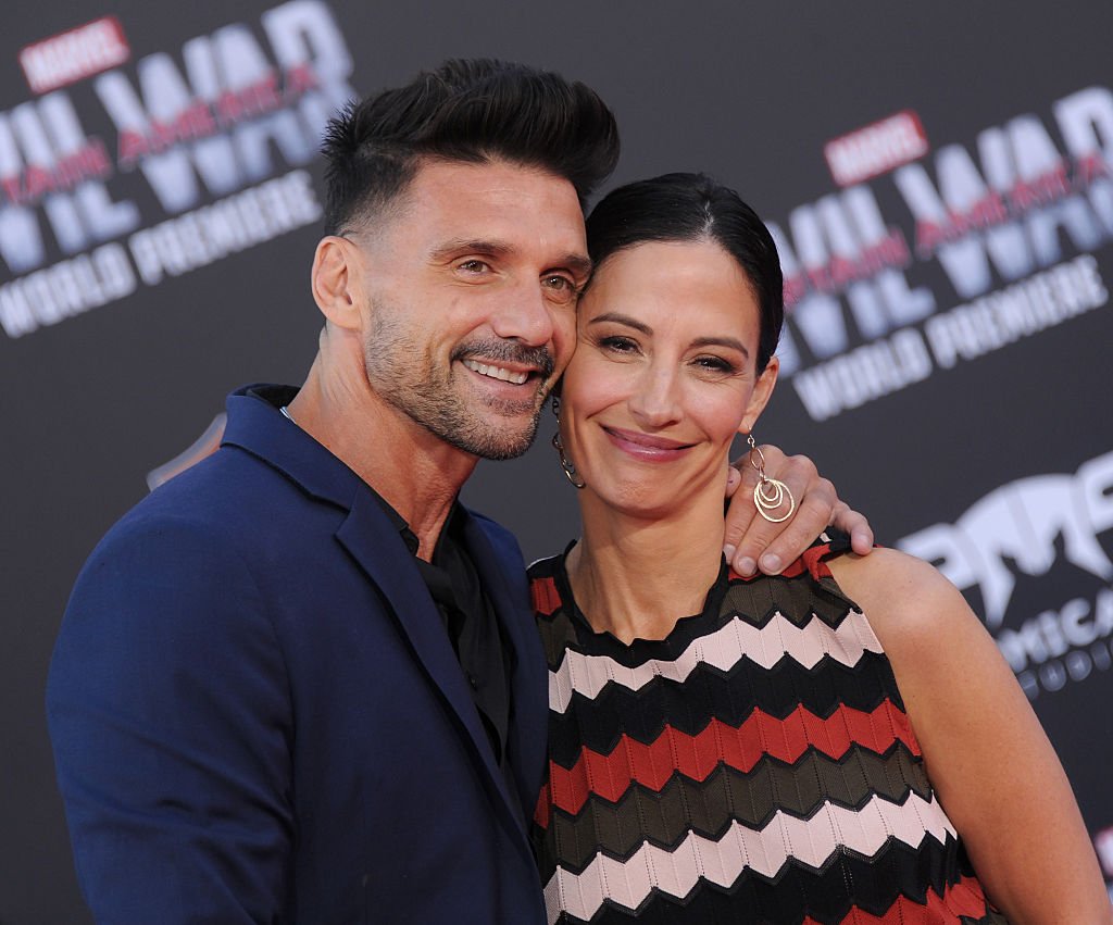 Frank Grillo and Wendy Moniz Grillo arrive at the premiere of Marvel's "Captain America: Civil War" on April 12, 2016. | Photo: Getty Images