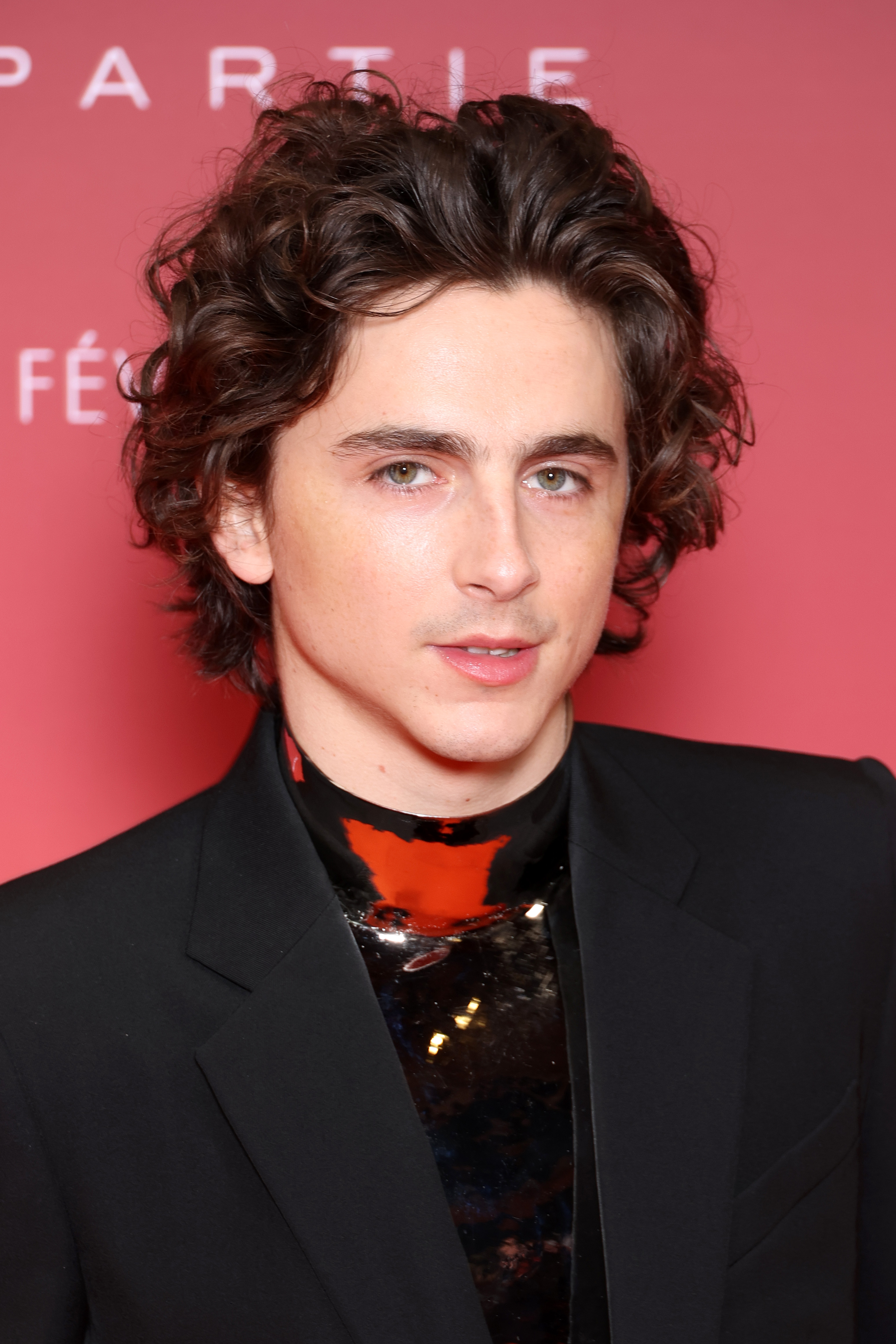 Timothée Chalamet attends the premiere of 