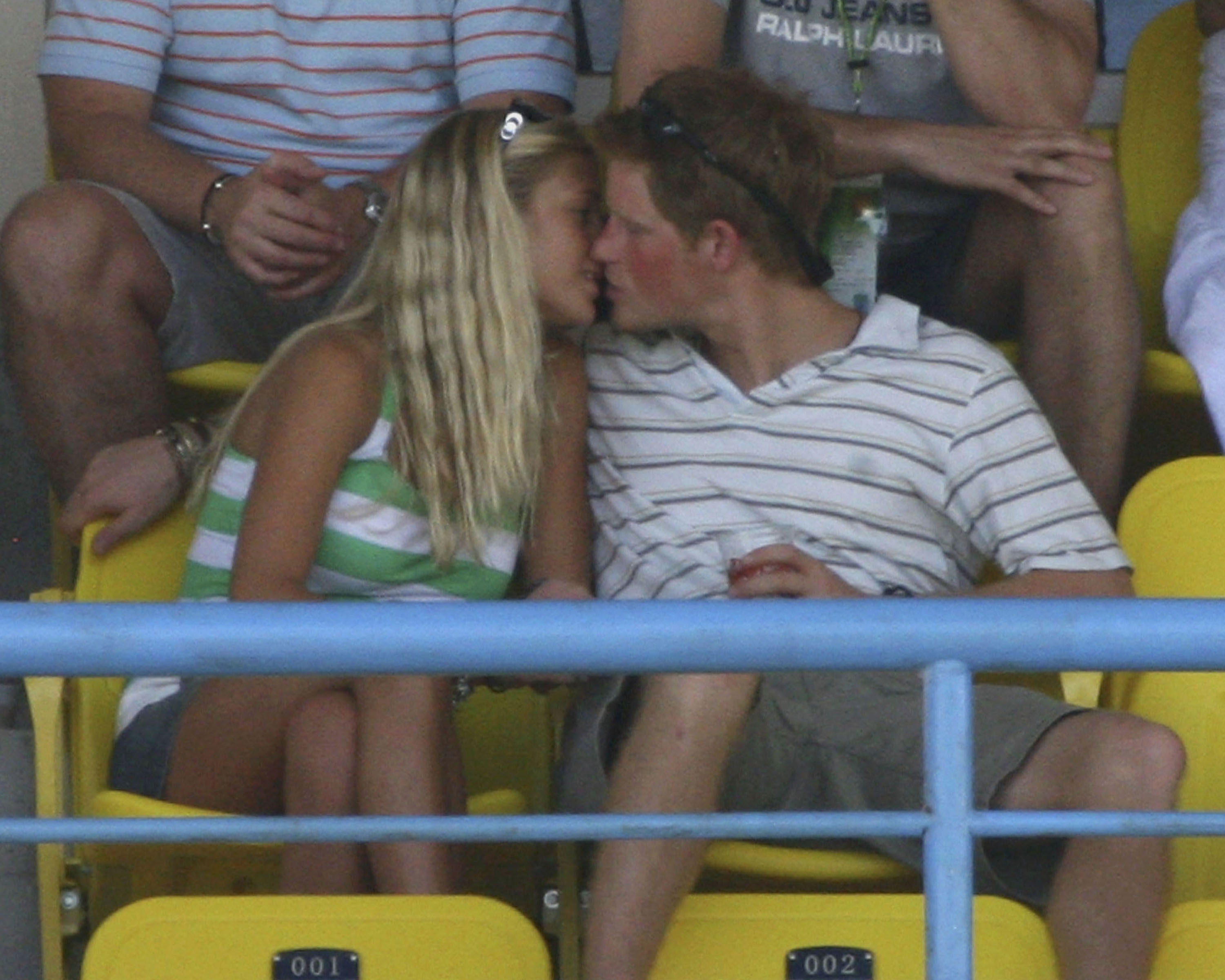 Prince Harry and his girlfriend Chelsy Davy on April 8, 2007 in St John's, Antigua | Source: Getty Images