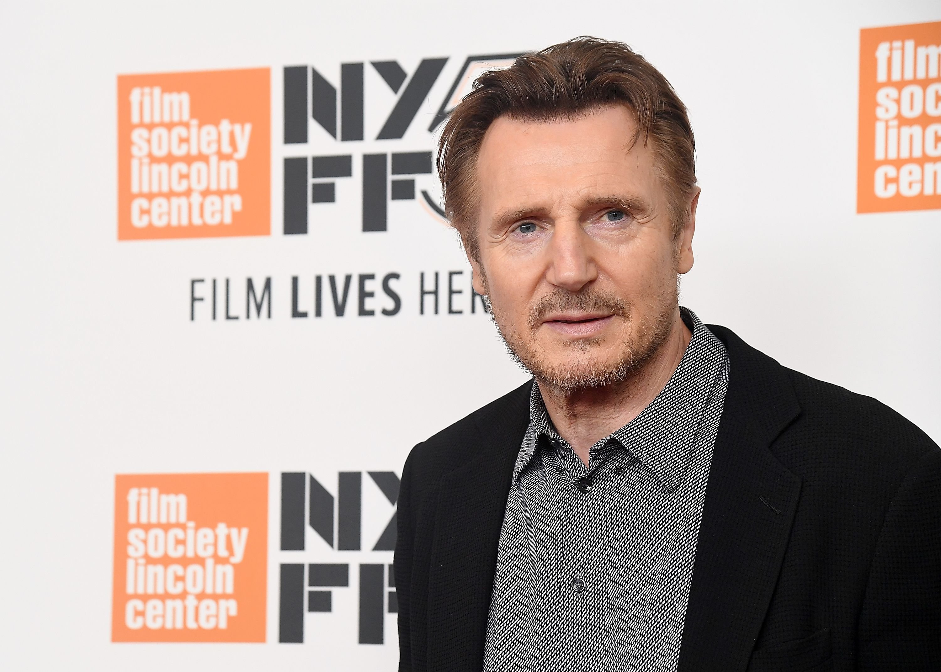 Liam Neeson at the screening of "The Ballad of Buster Scruggs"  October 4, 2018 |Photo: Getty Images