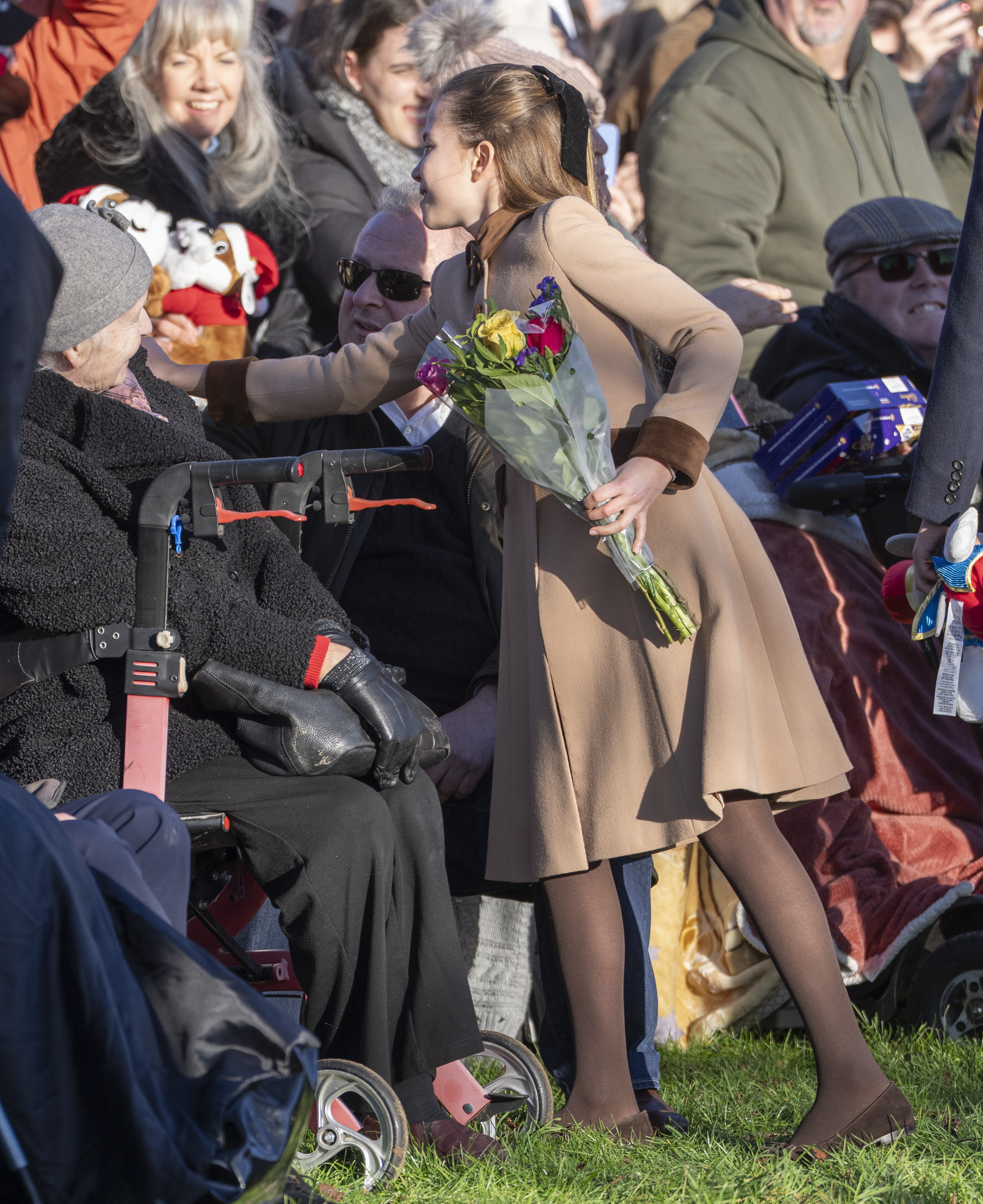 Princess Charlotte of Wales attends the Christmas Morning Service at Sandringham Church on 25 December 2025 in Sandringham, Norfolk. | Source: Getty Images
