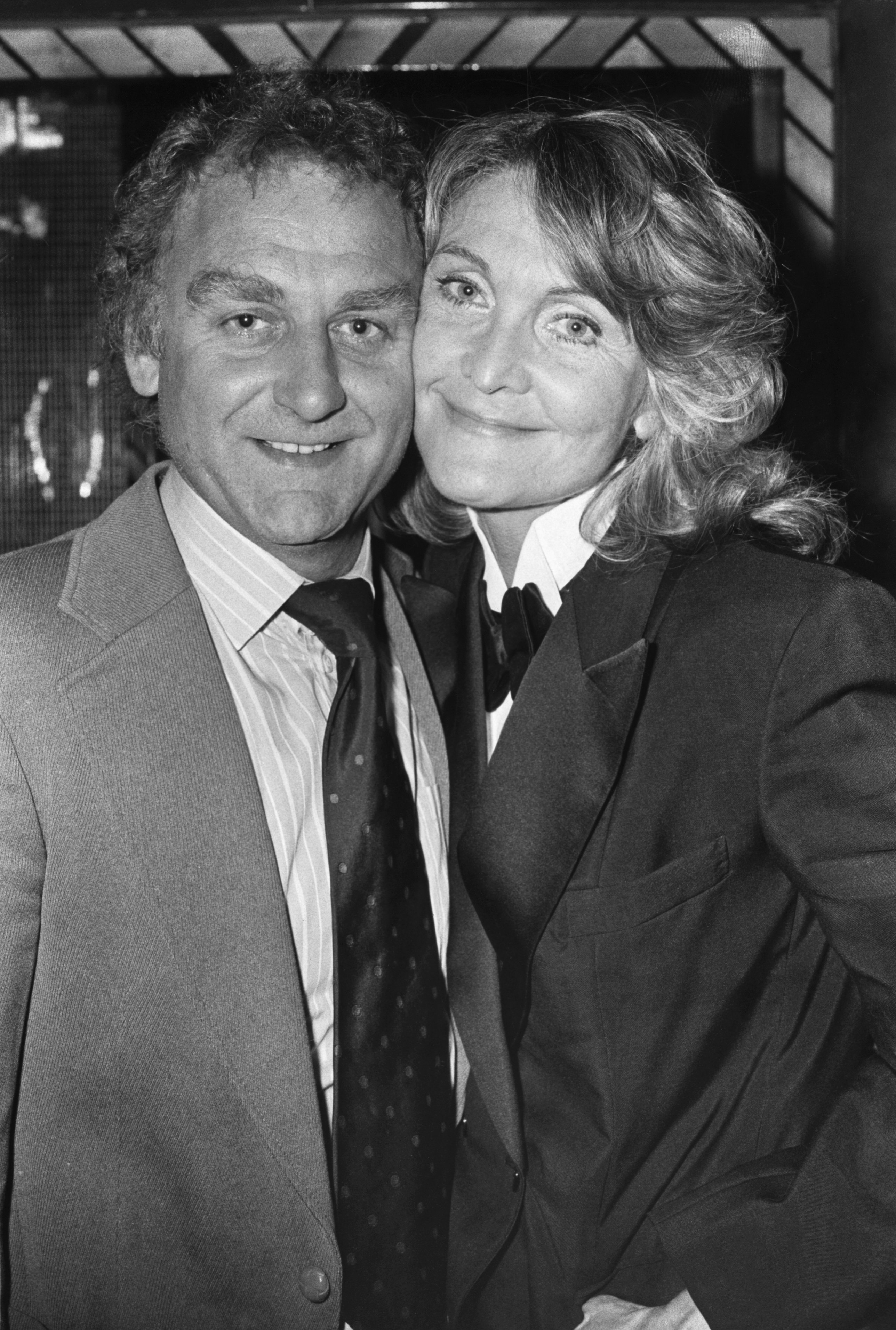Sheila Hancock attends a party with her husband actor John Shaw in Kensington, London, 1980 | Photo: Getty Images