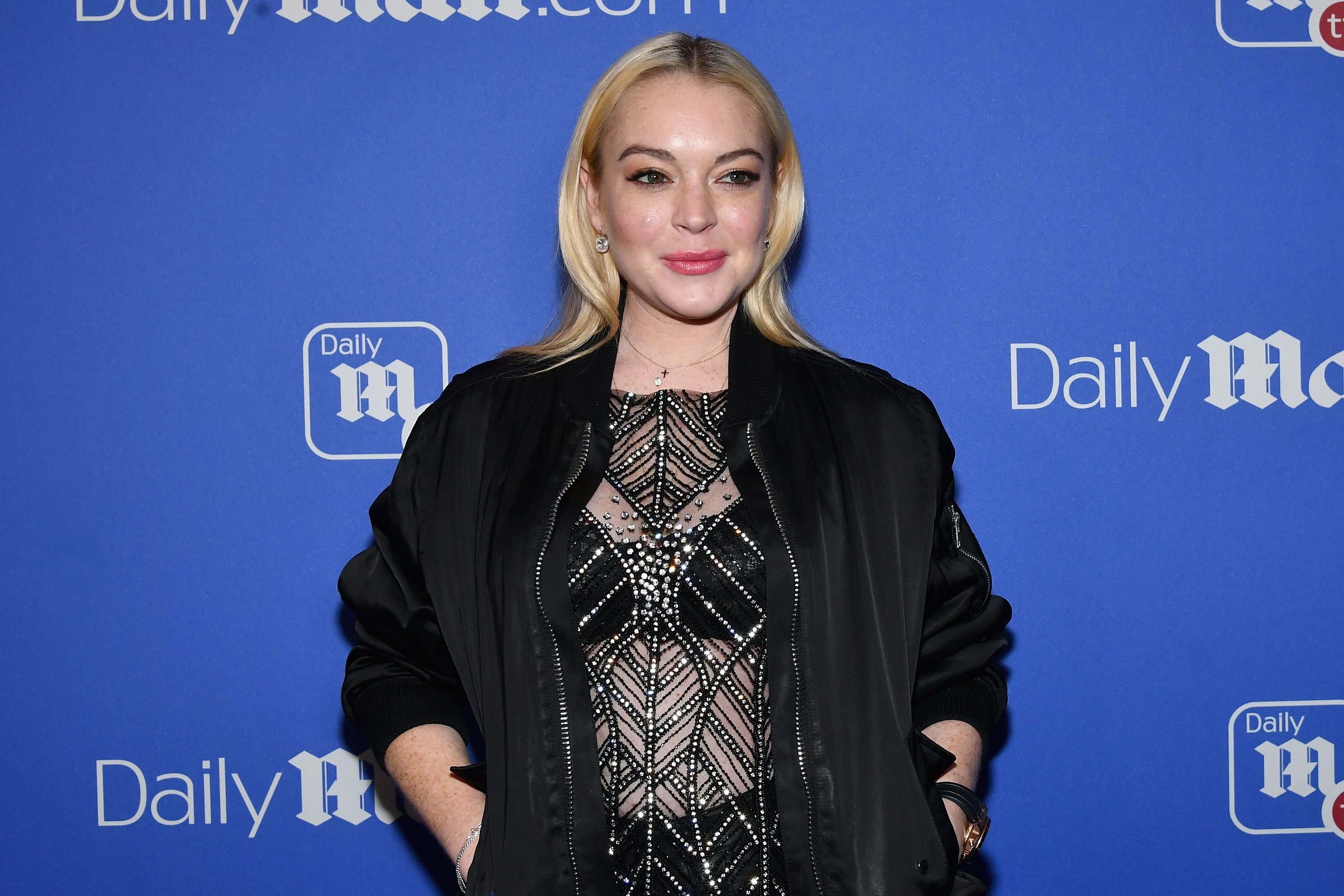 Lindsay Lohan pictured at the DailyMail.com & DailyMailTV Holiday Party, 2017, New York City. | Photo: Getty Images